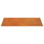 Panneaux De Toiture 12 Pcs Rouillé Acier Corten