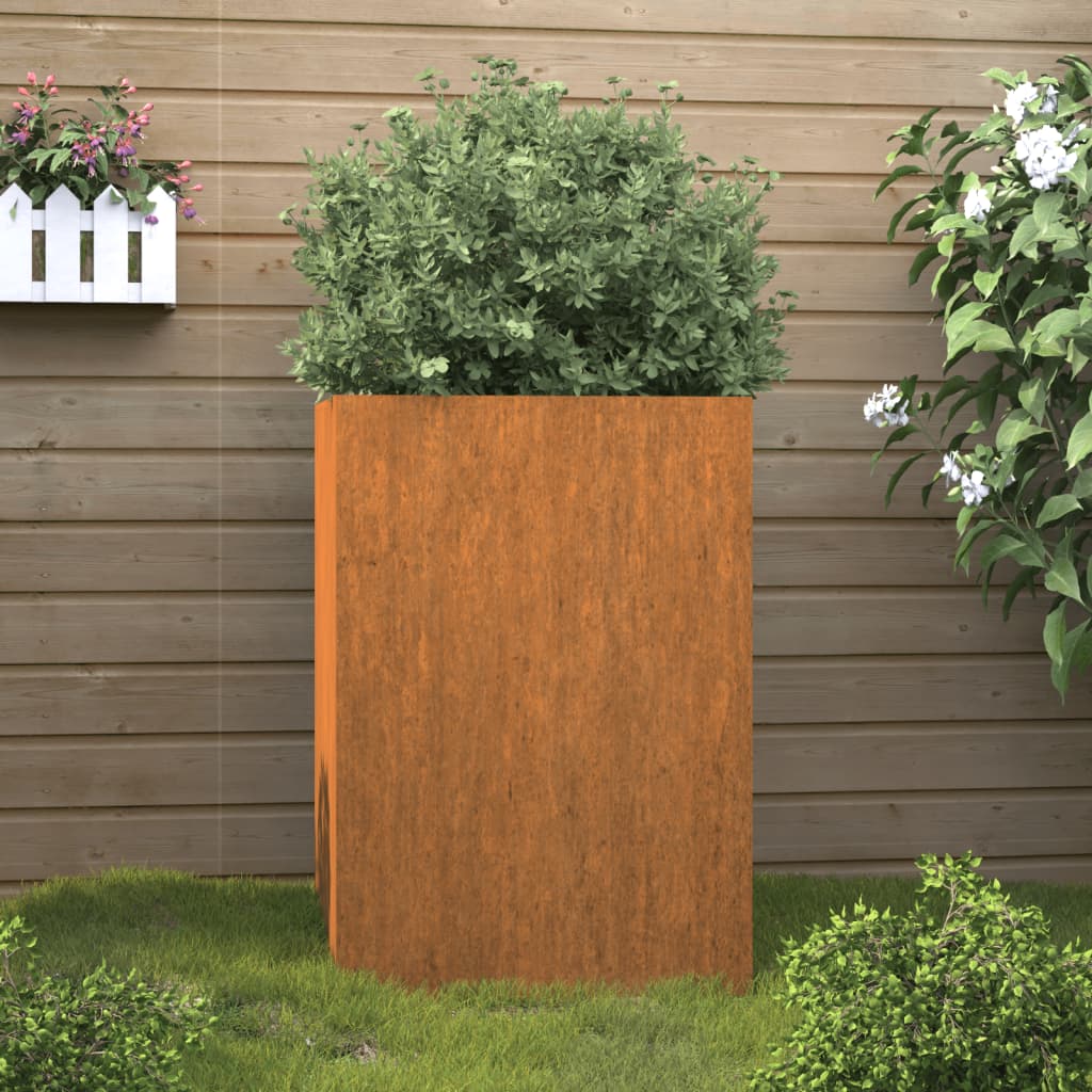 Jardinières 2 Pcs Acier Corten