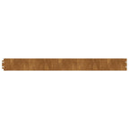 Bordure De Pelouse 10 Pc Rouillé
