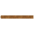 Bordure De Pelouse 50 Pc Rouillé