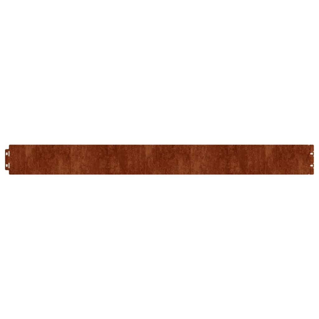 Bordure De Pelouse 50 Pc Rouillé