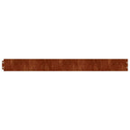 Bordure De Pelouse 50 Pc Rouillé