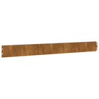Bordure De Pelouse 50 Pc Rouillé