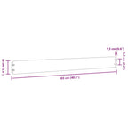 Bordure De Pelouse 50 Pc Rouillé