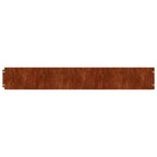 Bordure De Pelouse 50 Pc Rouillé