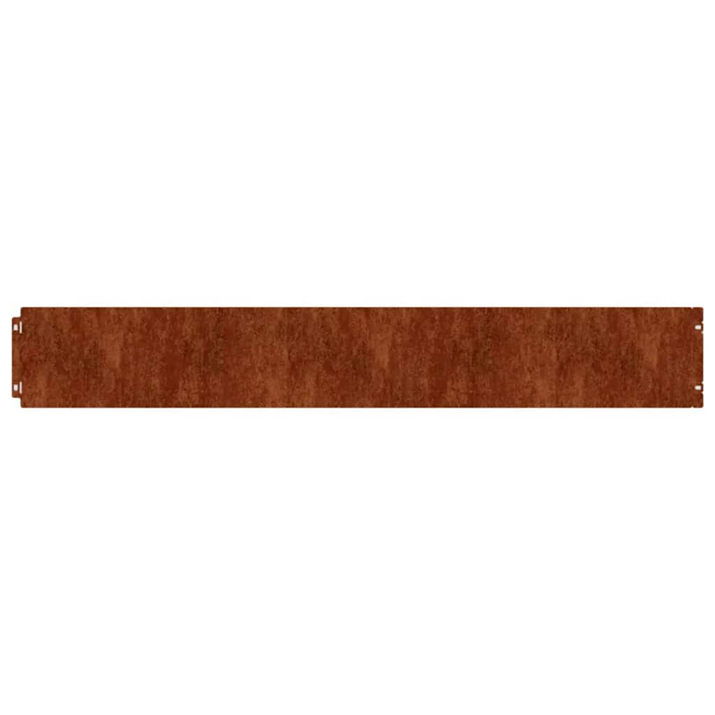Bordure De Pelouse 50 Pc Rouillé