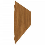 Bordure De Pelouse 50 Pc Rouillé