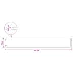 Bordure De Pelouse 50 Pc Rouillé