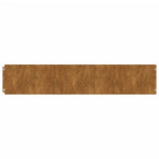 Bordure De Pelouse 10 Pc Rouillé