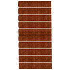 Bordure De Pelouse 10 Pc Rouillé