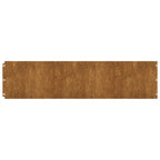 Bordure De Pelouse 10 Pc Rouillé