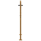 Portail De Jardin En Acier Corten Et Bambou