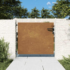 Portail De Jardin Acier Corten