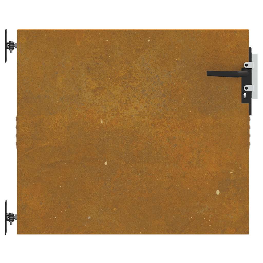 Portail De Jardin Acier Corten