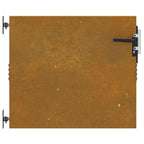 Portail De Jardin Acier Corten