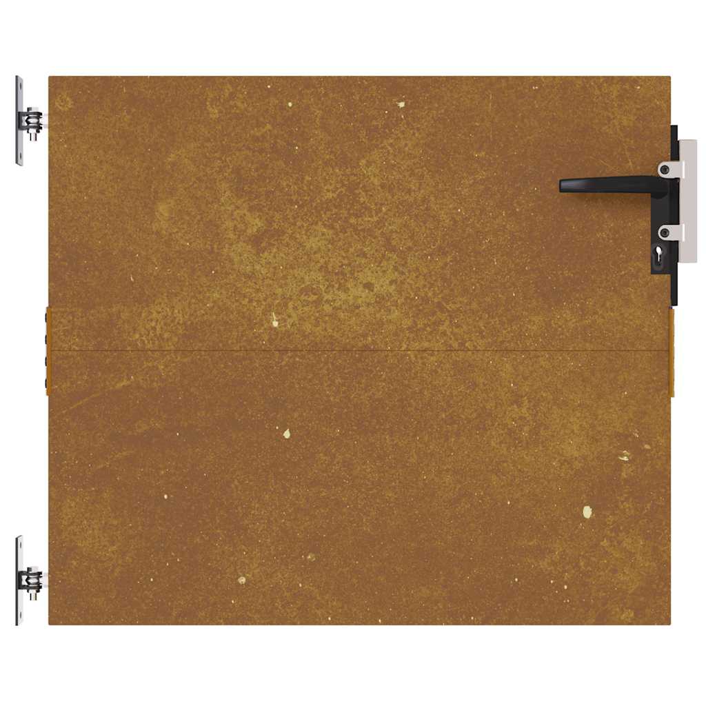 Portail De Jardin Acier Corten
