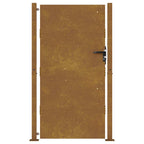 Portail De Jardin En Acier Corten