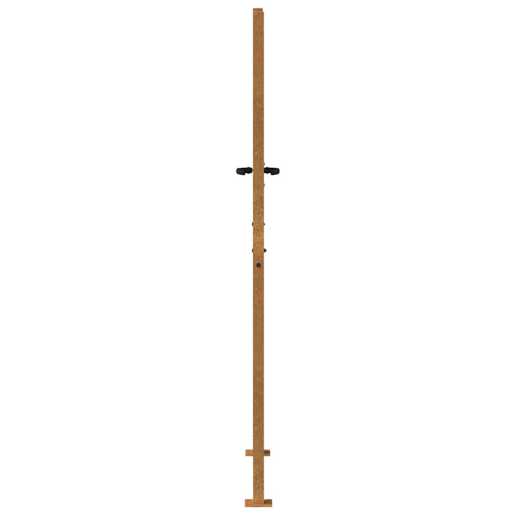 Portail De Jardin En Acier Corten
