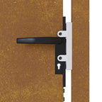 Portail De Jardin En Acier Corten