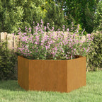 Jardinière Rouillé Acier Corten