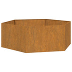 Jardinière Rouillé Acier Corten