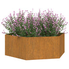 Jardinière Rouillé Acier Corten