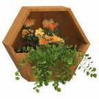 Jardinières Murales 2 Pcs Rouillé Acier Corten
