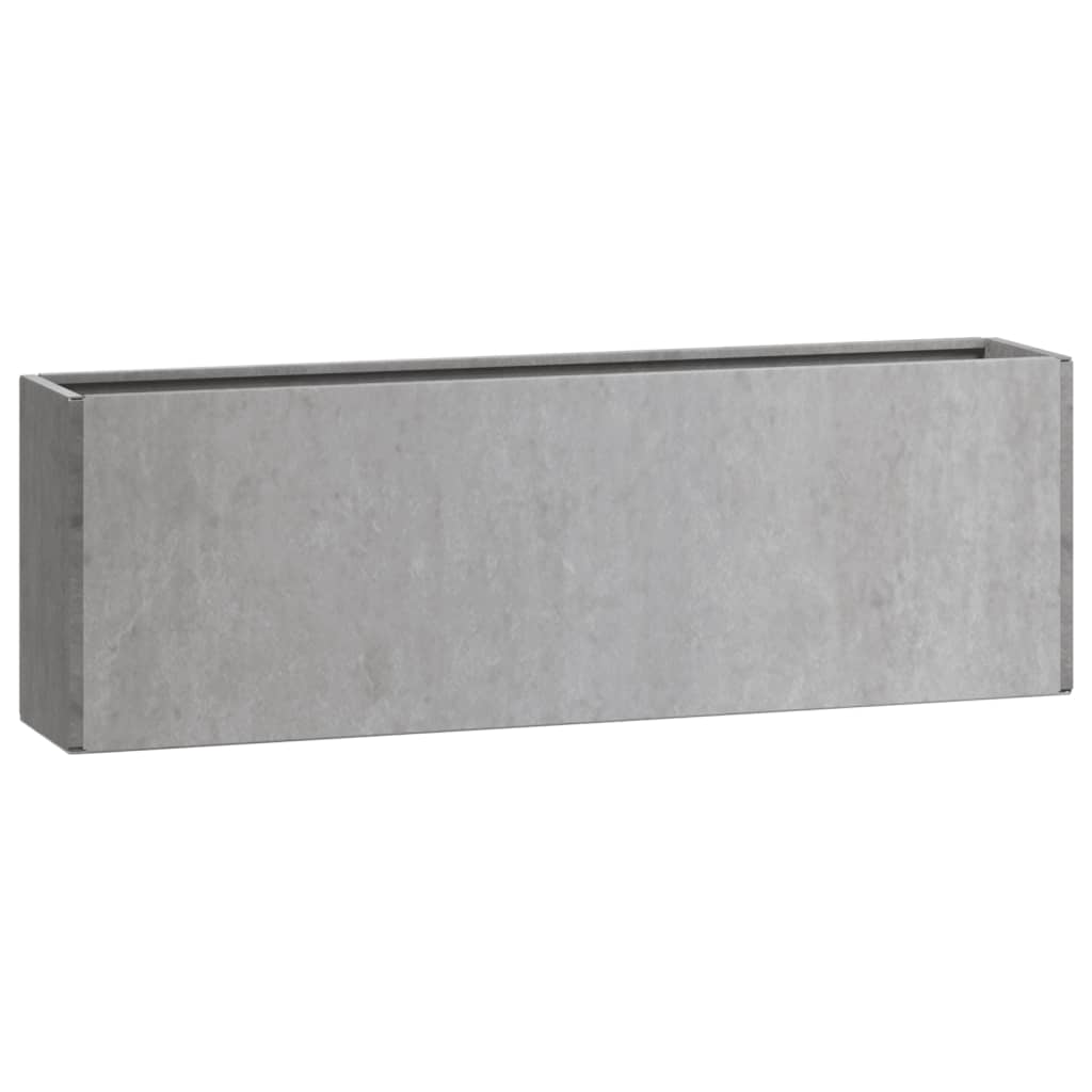 Jardinières Murales 2 Pcs Rouillé Acier Corten 53X10X17 Cm