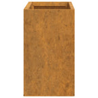 Jardinières Murales 2 Pcs Rouillé Acier Corten 53X10X17 Cm