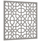 Décoration Murale Jardin 55X55 Cm Acier Corten Design Mauresque
