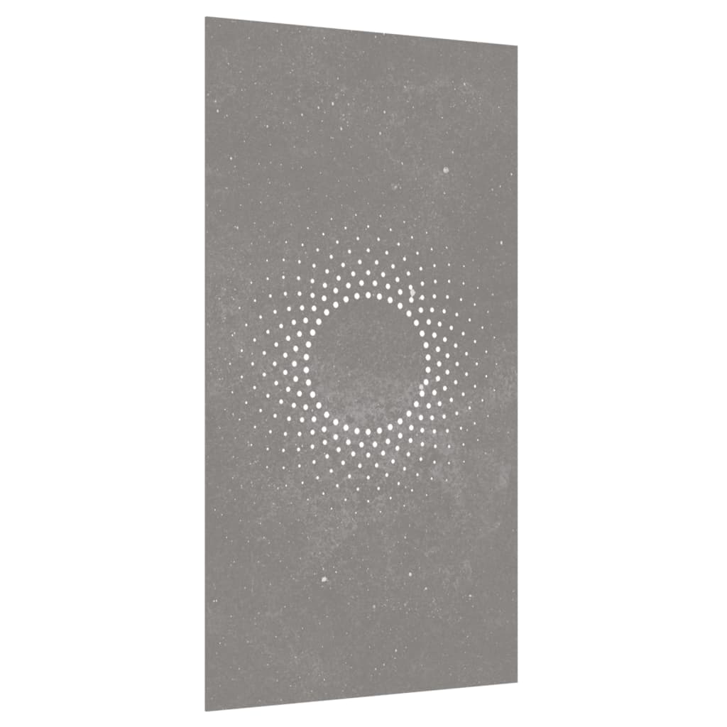 Décoration Murale Jardin 105X55Cm Acier Corten Design Du Soleil