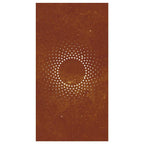 Décoration Murale Jardin 105X55Cm Acier Corten Design Du Soleil