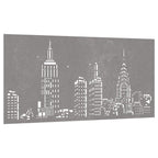 Décoration Murale Jardin 105X55Cm Acier Corten Design D'horizon