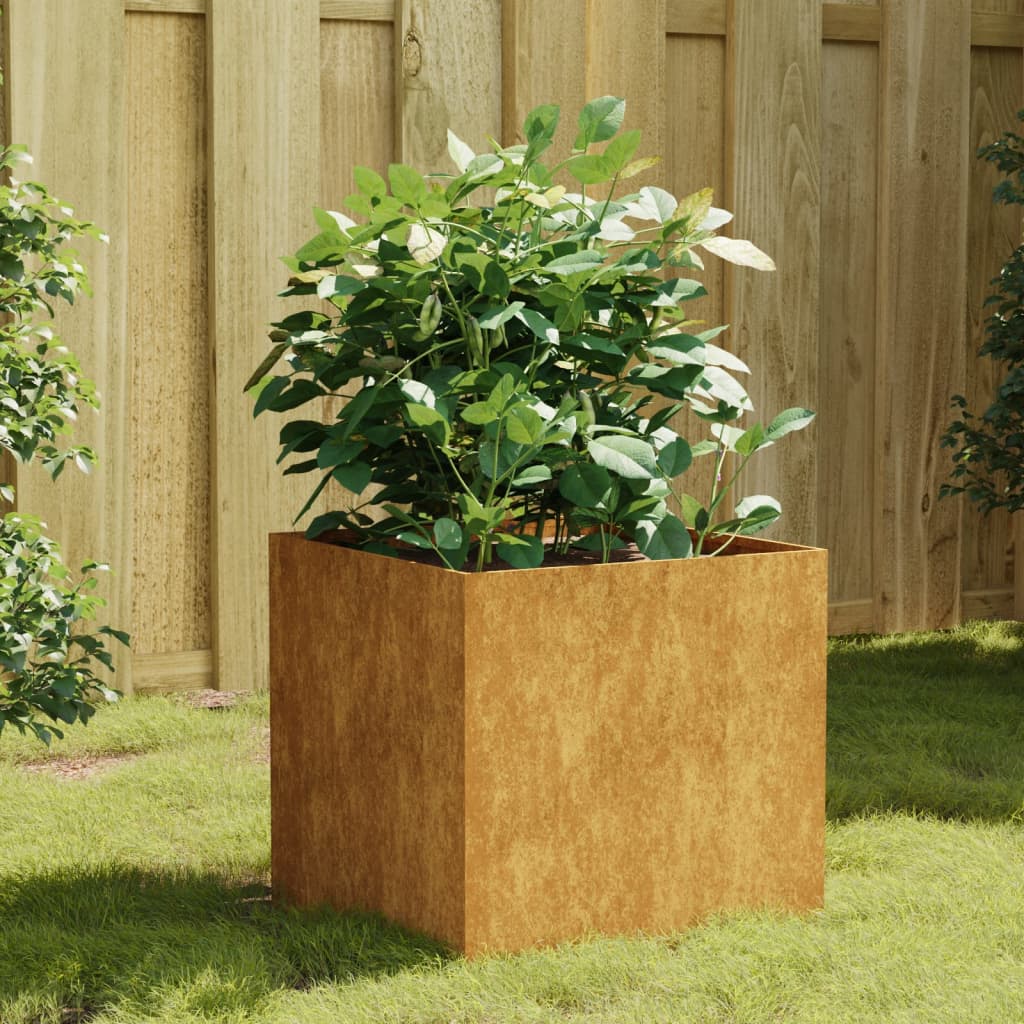 Jardinière Acier Corten