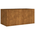 Jardinière Acier Corten