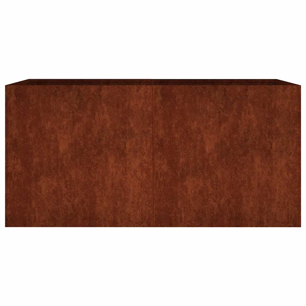 Jardinière Acier Corten