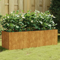 Lit Surélevé De Jardin Acier Corten