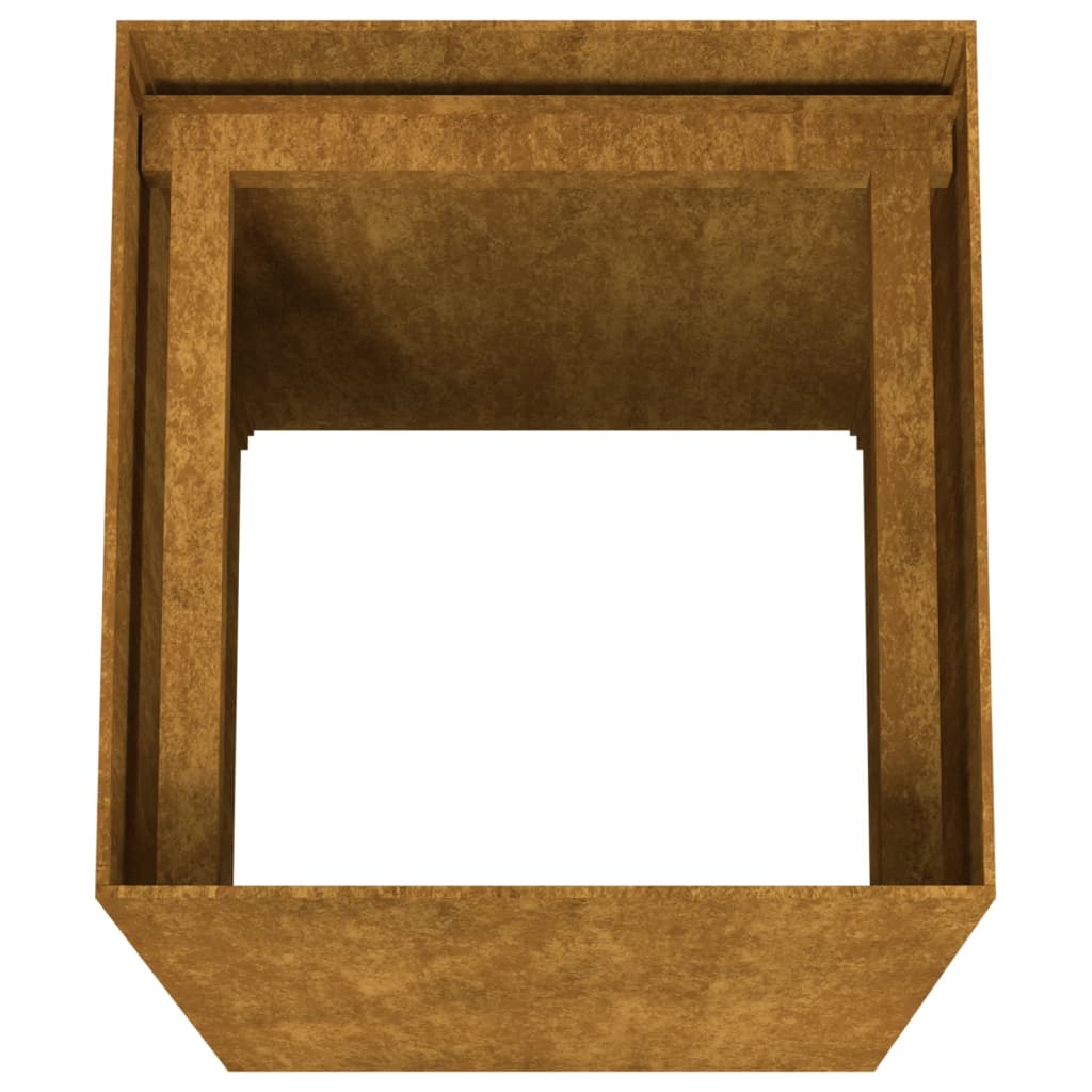 Jardinière Acier Corten
