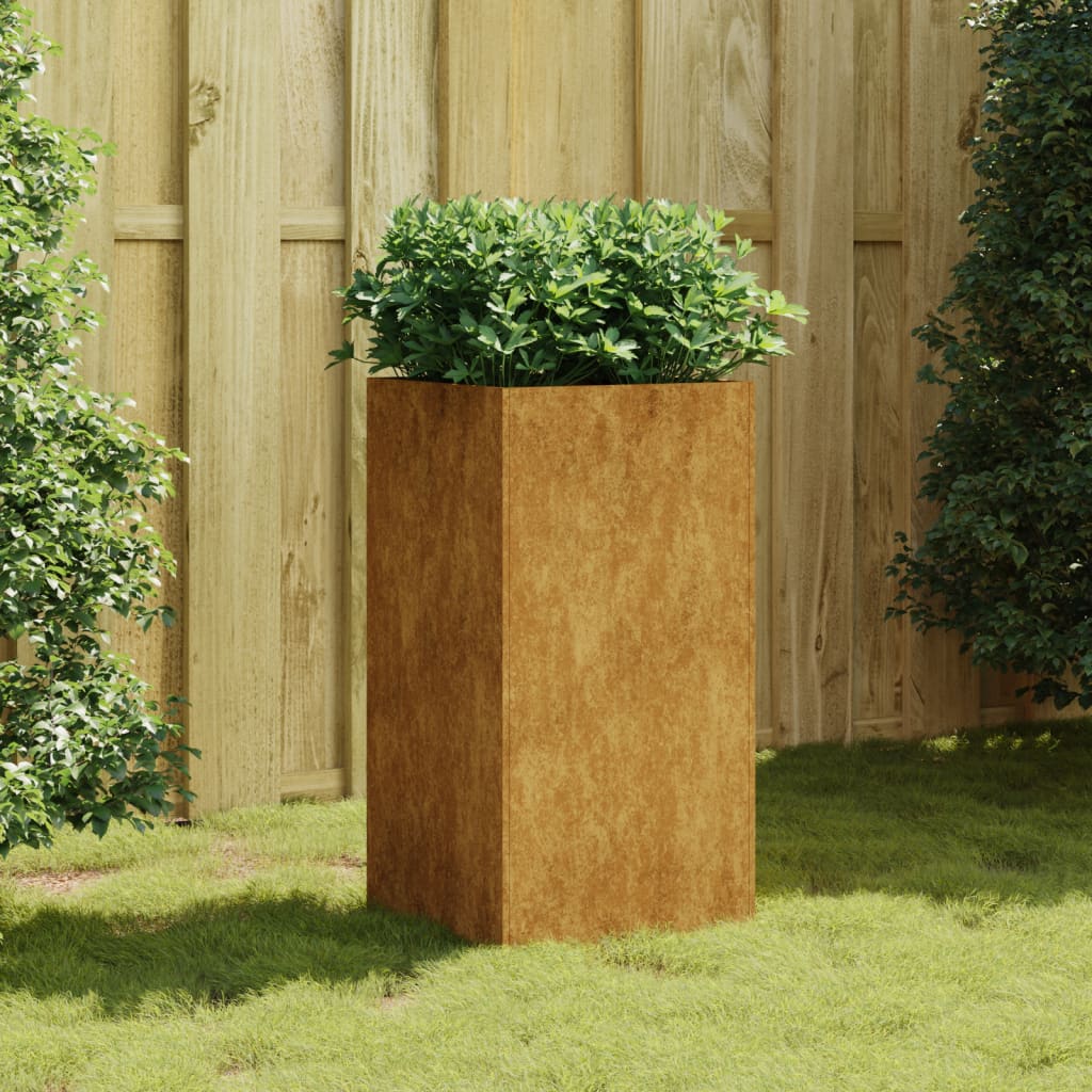Jardinière Acier Corten