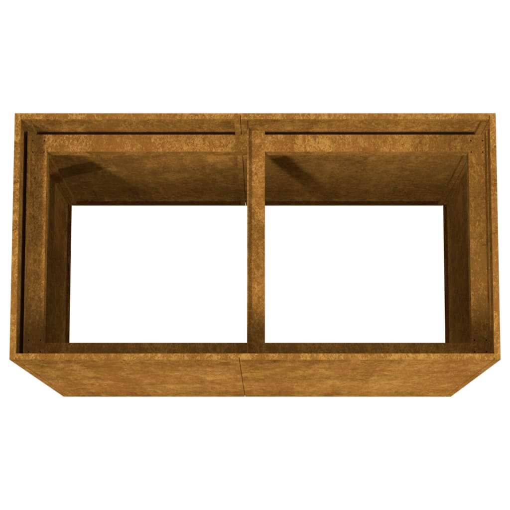 Jardinière Acier Corten