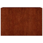 Lit Surélevé De Jardin Acier Corten