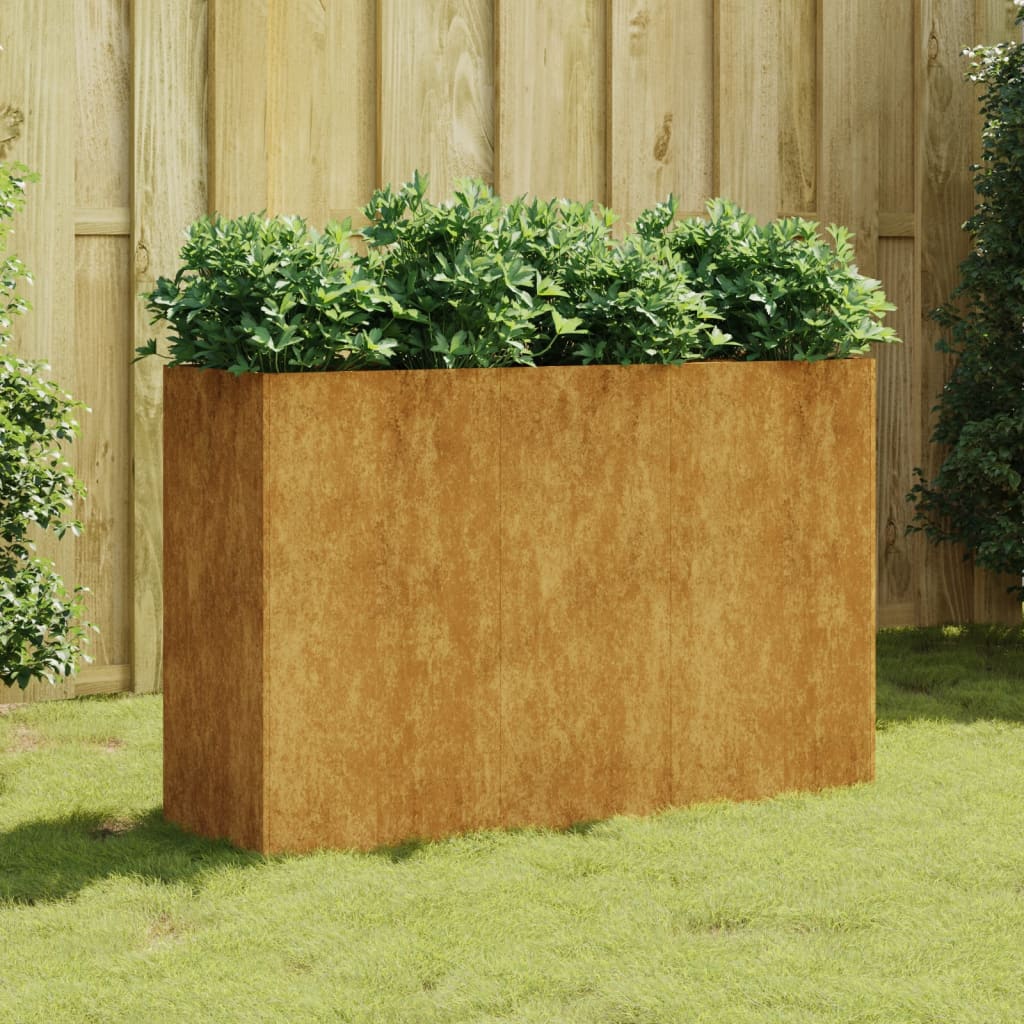 Lit Surélevé De Jardin Acier Corten