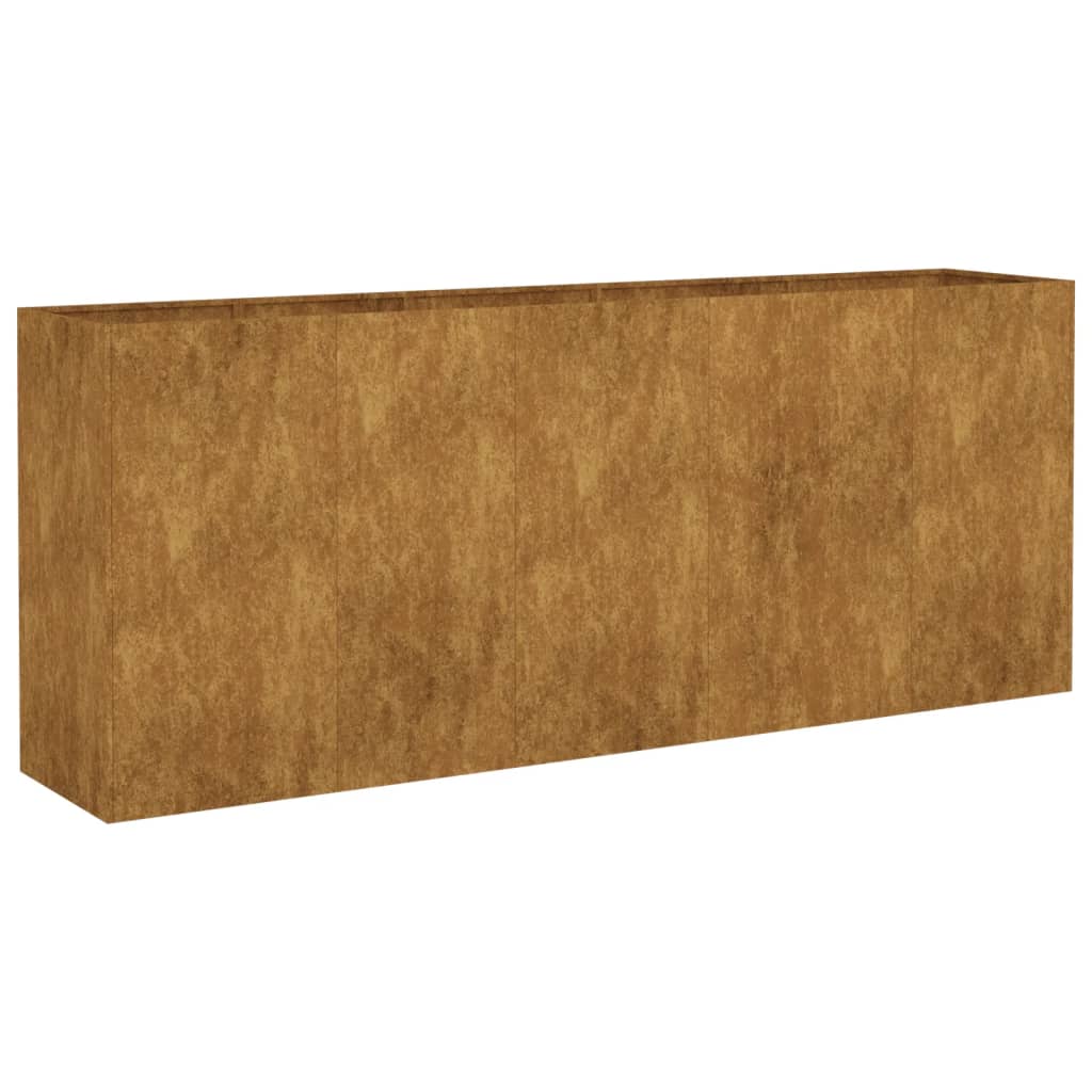 Lit Surélevé De Jardin Acier Corten