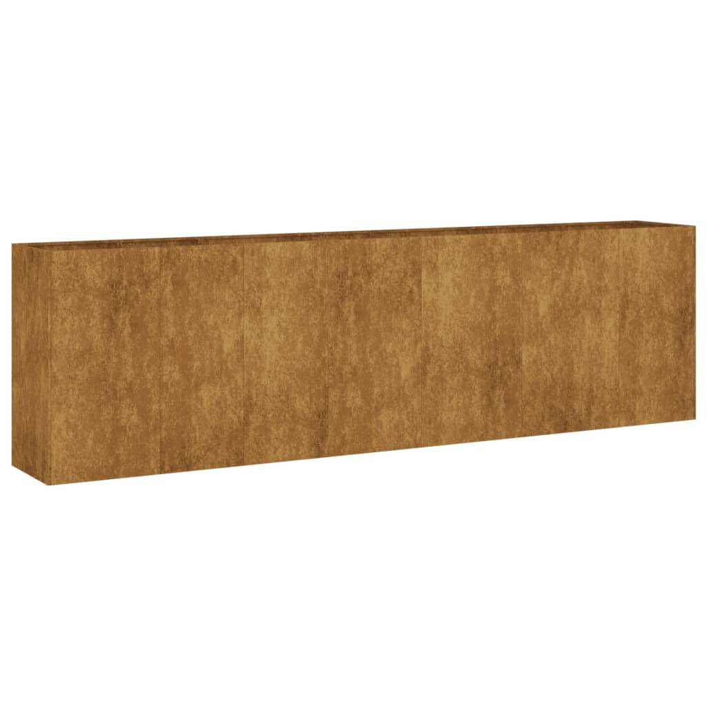 Lit Surélevé De Jardin Acier Corten