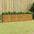 Lit Surélevé De Jardin Acier Corten