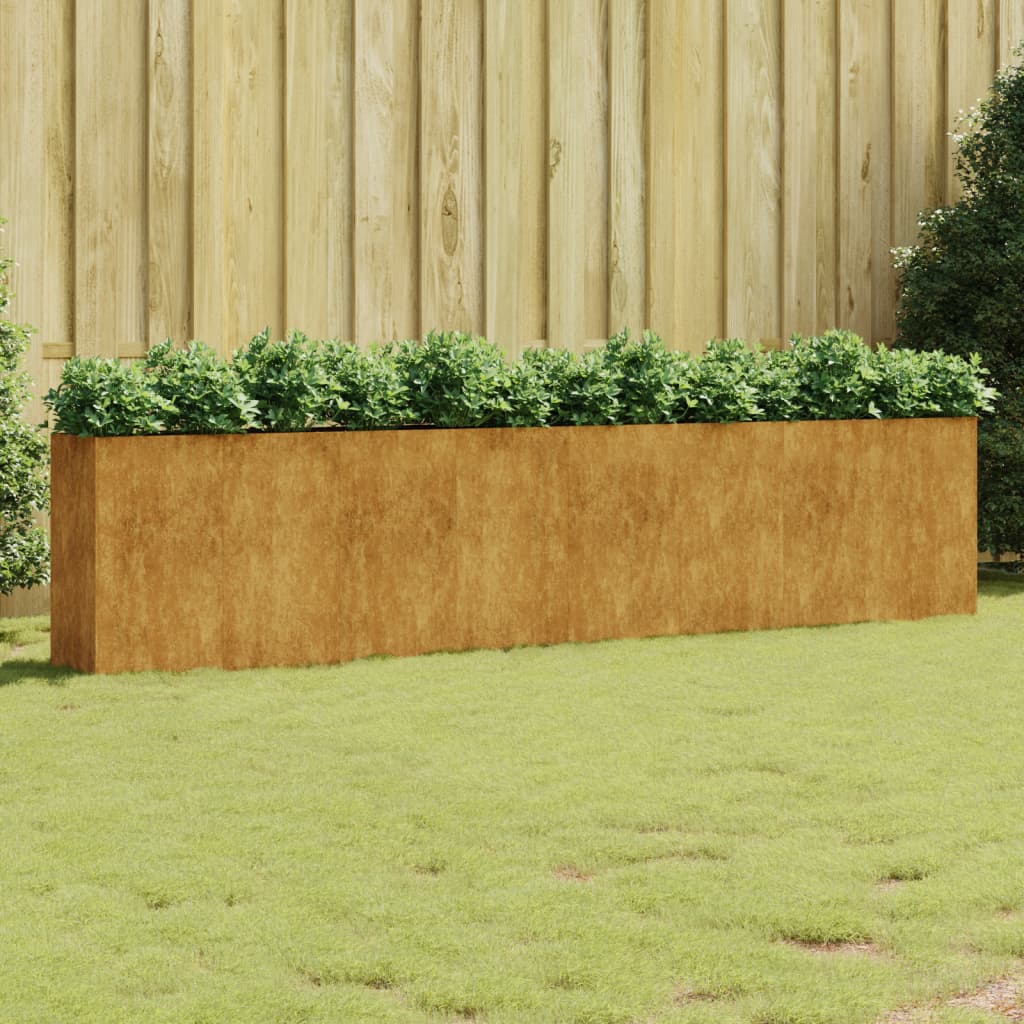 Lit Surélevé De Jardin Acier Corten