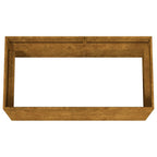 Jardinière 80X40X40 Cm Acier Corten