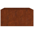 Jardinière Acier Corten