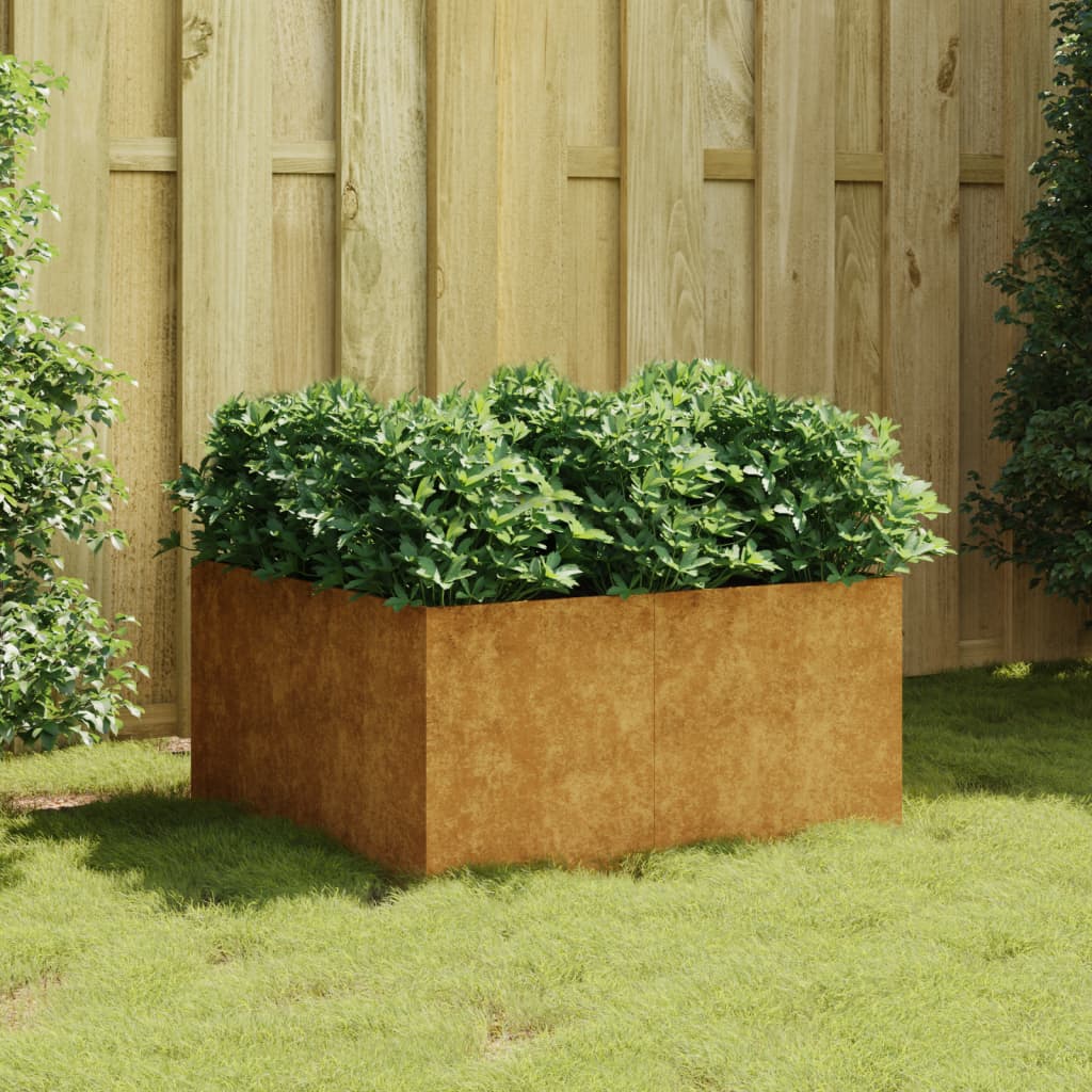 Jardinière Acier Corten