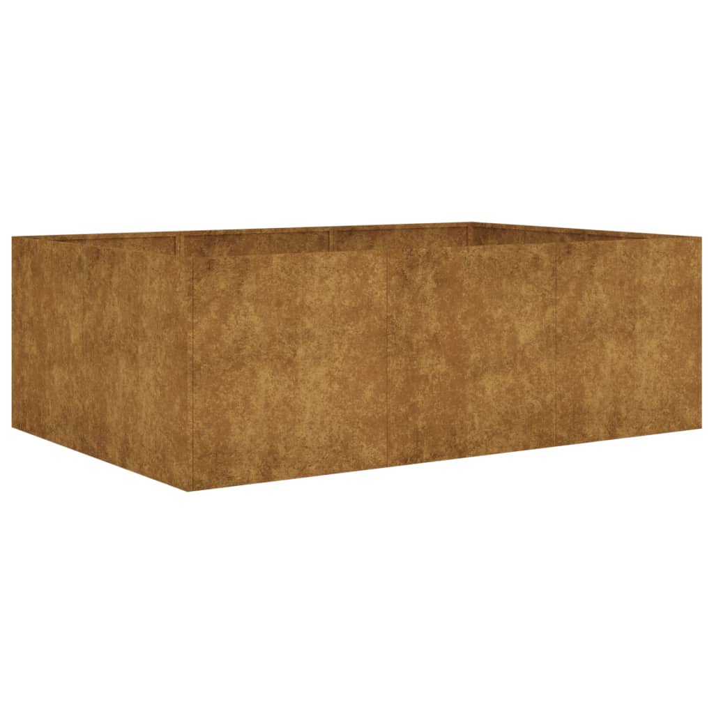 Lit Surélevé De Jardin Acier Corten
